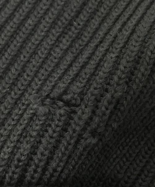 Maison Margiela（メゾンマルジェラ）Maison Margiela (メゾンマルジェラ) 4ステッチ リブニットキャップ グレー サイズ:Mの古着・服飾アイテム