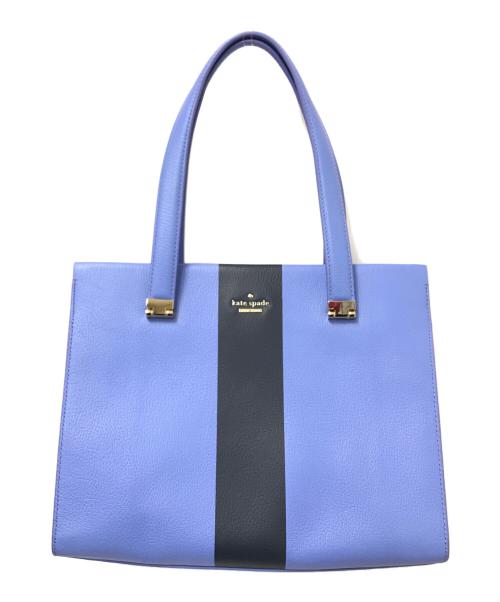Kate Spade（ケイトスペード）Kate Spade (ケイトスペード) トートバッグ ブルー×ネイビー サイズ:下記参照の古着・服飾アイテム