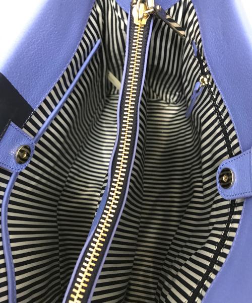 Kate Spade（ケイトスペード）Kate Spade (ケイトスペード) トートバッグ ブルー×ネイビー サイズ:下記参照の古着・服飾アイテム