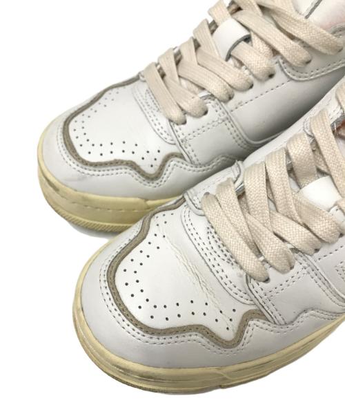 AUTRY（オートリ―）AUTRY (オートリ―) サイドロゴローカットスニーカー ホワイト×ブルー サイズ:37の古着・服飾アイテム