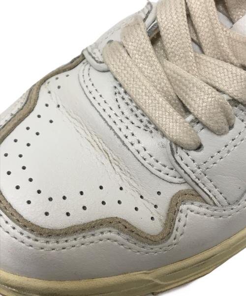 AUTRY（オートリ―）AUTRY (オートリ―) サイドロゴローカットスニーカー ホワイト×ブルー サイズ:37の古着・服飾アイテム