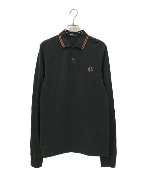 FRED PERRY（フレッドペリー）FRED PERRY (フレッドペリー) ポロシャツ オリーブ サイズ:Sの古着・服飾アイテム