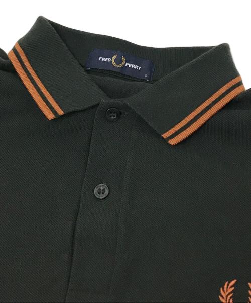 FRED PERRY（フレッドペリー）FRED PERRY (フレッドペリー) ポロシャツ オリーブ サイズ:Sの古着・服飾アイテム