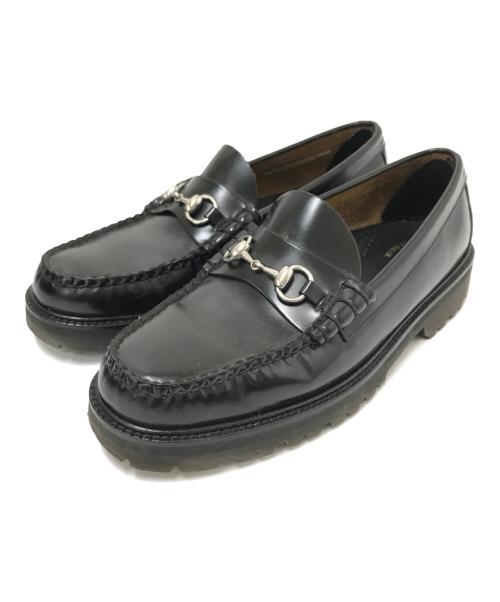 G.H.BASS（ジーエイチバス）G.H.BASS (ジーエイチバス) ビットローファー ブラック サイズ:43の古着・服飾アイテム