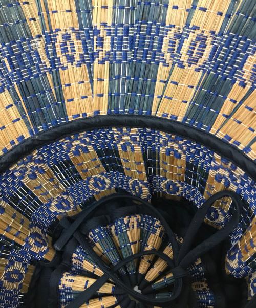 Lorna Murray（ローナマーレイ）Lorna Murray (ローナマーレイ) カプリハット ブルー サイズ:Mの古着・服飾アイテム