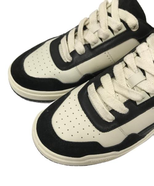 FOOT INDUSTRY（フットインダストリー）FOOT INDUSTRY (フットインダストリー) ローカットスニーカー ブラック サイズ:24.5cmの古着・服飾アイテム