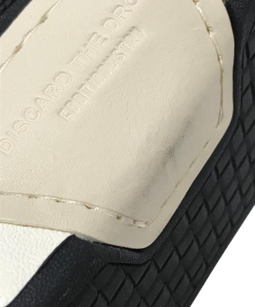 FOOT INDUSTRY（フットインダストリー）FOOT INDUSTRY (フットインダストリー) ローカットスニーカー ブラック サイズ:24.5cmの古着・服飾アイテム