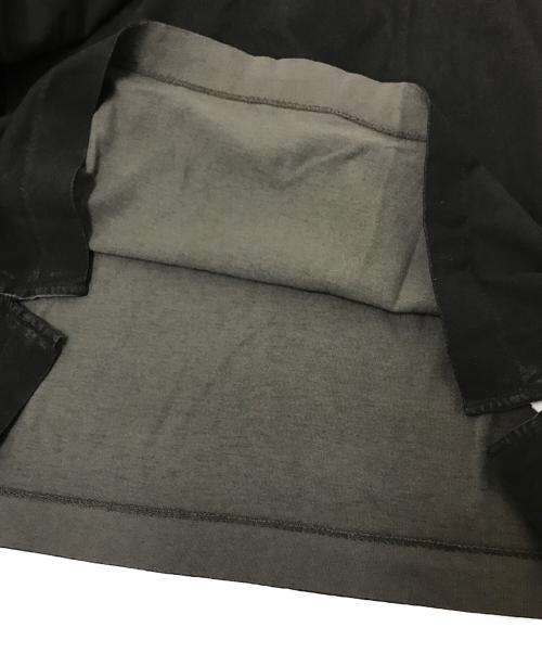 SUPREME（シュプリーム）SUPREME (シュプリーム) STONE ISLAND (ストーンアイランド) ロングスリーブカットソー ブラック×グレー サイズ:Mの古着・服飾アイテム