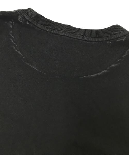 SUPREME（シュプリーム）SUPREME (シュプリーム) STONE ISLAND (ストーンアイランド) ロングスリーブカットソー ブラック×グレー サイズ:Mの古着・服飾アイテム
