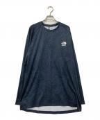 SUPREME×THE NORTH FACEシュプリーム×ザ ノース フェイス）の古着「Base Layer L/S Top」｜ブラック×グレー