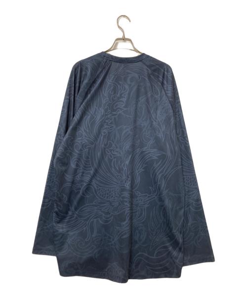 SUPREME（シュプリーム）SUPREME (シュプリーム) THE NORTH FACE (ザ ノース フェイス) Base Layer L/S Top ブラック×グレー サイズ:XL/TGの古着・服飾アイテム