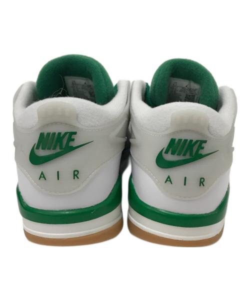 NIKE（ナイキ）NIKE (ナイキ) AIR JORDAN 4 RM ホワイト×グリーン サイズ:26.5㎝の古着・服飾アイテム