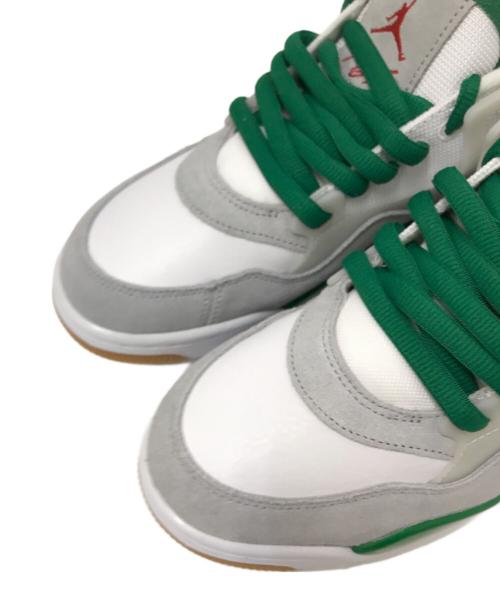 NIKE（ナイキ）NIKE (ナイキ) AIR JORDAN 4 RM ホワイト×グリーン サイズ:26.5㎝の古着・服飾アイテム