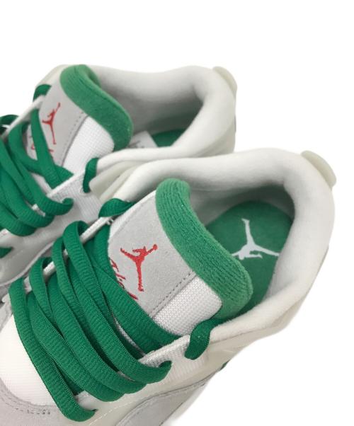 NIKE（ナイキ）NIKE (ナイキ) AIR JORDAN 4 RM ホワイト×グリーン サイズ:26.5㎝の古着・服飾アイテム