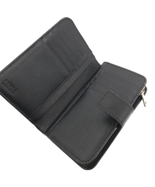 FURLA（フルラ）FURLA (フルラ) カメリアコンパクトウォレット ブラック サイズ:下記参照の古着・服飾アイテム