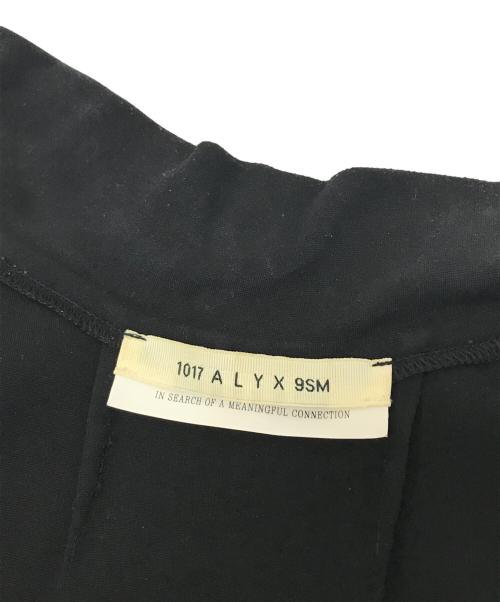 1017 ALYX 9SM（テンセブンティーン アリクス ナインエスエム）1017 ALYX 9SM (アリクス) トラックジャケット ブラック サイズ:XLの古着・服飾アイテム