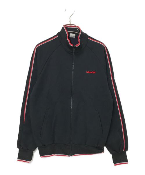 adidas（アディダス）adidas (アディダス) 80sトラックジャケット ブラック サイズ:Lの古着・服飾アイテム
