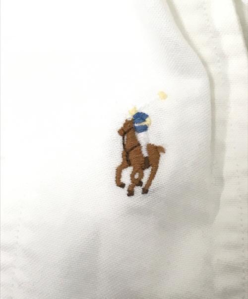 POLO RALPH LAUREN（ポロ・ラルフローレン）POLO RALPH LAUREN (ポロ・ラルフローレン) ボウタイブラウス ホワイト サイズ:6の古着・服飾アイテム