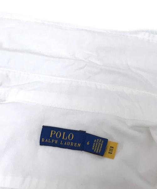 POLO RALPH LAUREN（ポロ・ラルフローレン）POLO RALPH LAUREN (ポロ・ラルフローレン) ボウタイブラウス ホワイト サイズ:6の古着・服飾アイテム