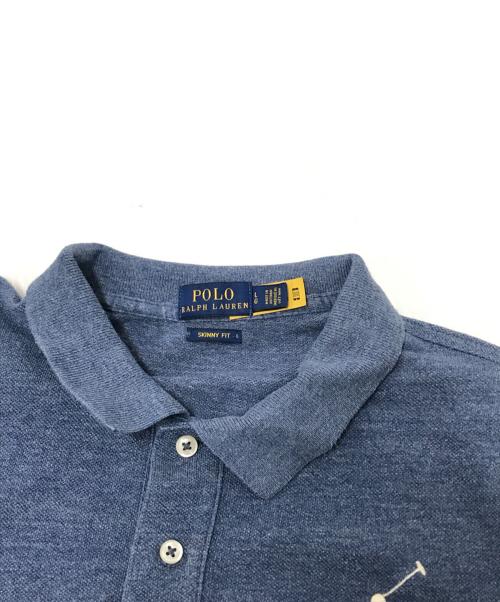 POLO RALPH LAUREN（ポロ・ラルフローレン）POLO RALPH LAUREN (ポロ・ラルフローレン) ポロシャツ ブルー サイズ:Lの古着・服飾アイテム