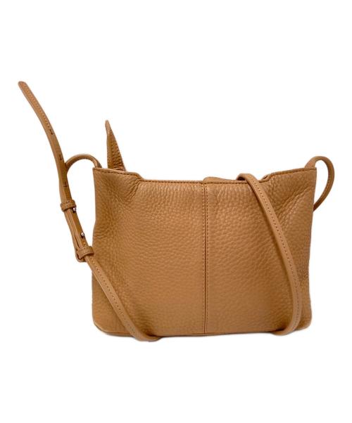 ECCO（エコー）ECCO (エコー) レザーショルダーバッグ ベージュ サイズ:下記参照の古着・服飾アイテム