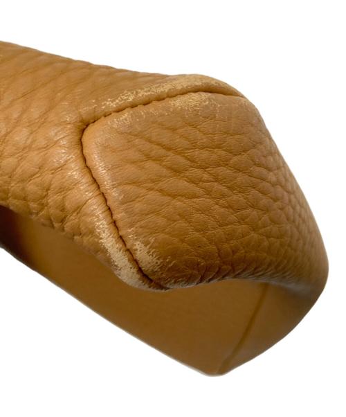 ECCO（エコー）ECCO (エコー) レザーショルダーバッグ ベージュ サイズ:下記参照の古着・服飾アイテム