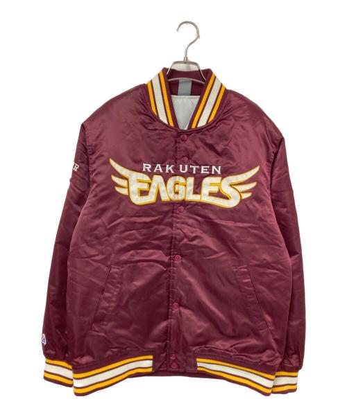 Majestic（マジェスティック）Majestic (マジェスティック) スタジャン ボルドー サイズ:Lの古着・服飾アイテム