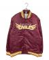 Majestic（マジェスティック）の古着「スタジャン」｜ボルドー