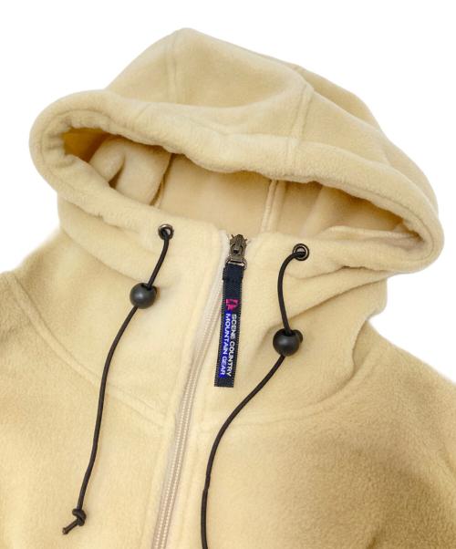 THE CLIMATE CONTROL（ザ クライメート コントロール）THE CLIMATE CONTROL (ザ クライメート コントロール) フリースジャケット ベージュ サイズ:Lの古着・服飾アイテム