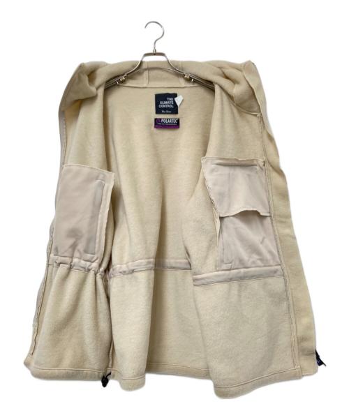 THE CLIMATE CONTROL（ザ クライメート コントロール）THE CLIMATE CONTROL (ザ クライメート コントロール) フリースジャケット ベージュ サイズ:Lの古着・服飾アイテム
