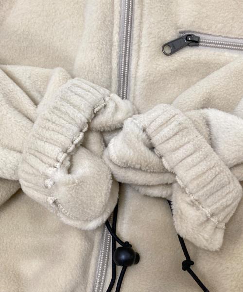 THE CLIMATE CONTROL（ザ クライメート コントロール）THE CLIMATE CONTROL (ザ クライメート コントロール) フリースジャケット ベージュ サイズ:Lの古着・服飾アイテム