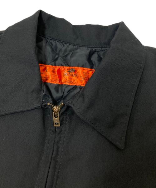 RED KAP（レッド キャップ）RED KAP (レッド キャップ) ワークジャケット ブラック サイズ:Lの古着・服飾アイテム