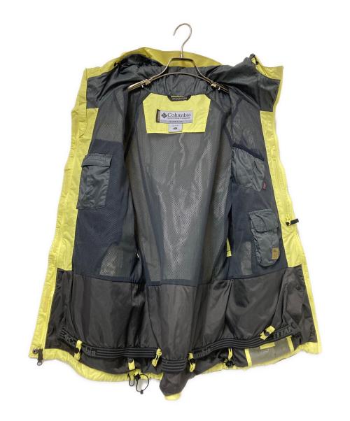 Columbia（コロンビア）Columbia (コロンビア) マウンテンパーカー イエロー×グレー サイズ:Lの古着・服飾アイテム