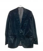 DOLCE & GABBANAドルチェ＆ガッバーナ）の古着「ベロアジャケット」｜ブラック