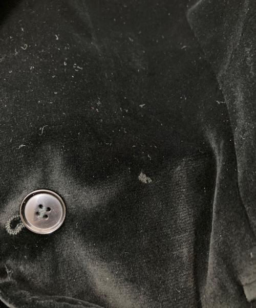 DOLCE & GABBANA（ドルチェ＆ガッバーナ）DOLCE & GABBANA (ドルチェ＆ガッバーナ) ベロアジャケット ブラック サイズ:下記参照の古着・服飾アイテム