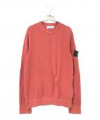 STONE ISLANDストーンアイランド）の古着「カットソー」｜レッド