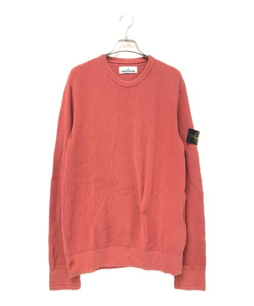 STONE ISLAND（ストーンアイランド）STONE ISLAND (ストーンアイランド) カットソー レッド サイズ:Mの古着・服飾アイテム