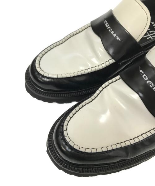 COLE HAAN（コールハーン）COLE HAAN (コールハーン) FRAGMENT DESIGN (フラグメントデザイン) アメリカンクラシックス ペニーローファー ホワイト×ブラック サイズ:9 1/2 Mの古着・服飾アイテム