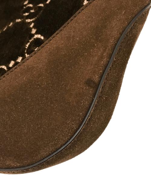 GUCCI（グッチ）GUCCI (グッチ) ディオニソスミディアムホーボースウェードGG サイズ:下記参照の古着・服飾アイテム