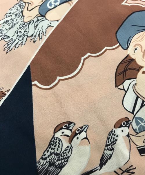 Sun Surf SPECIAL EDITION（サンサーフ・スペシャルエディション）Sun Surf SPECIAL EDITION (サンサーフ・スペシャルエディション) JAPAN OLDEN TALES ブラック×ブラウン サイズ:Sの古着・服飾アイテム