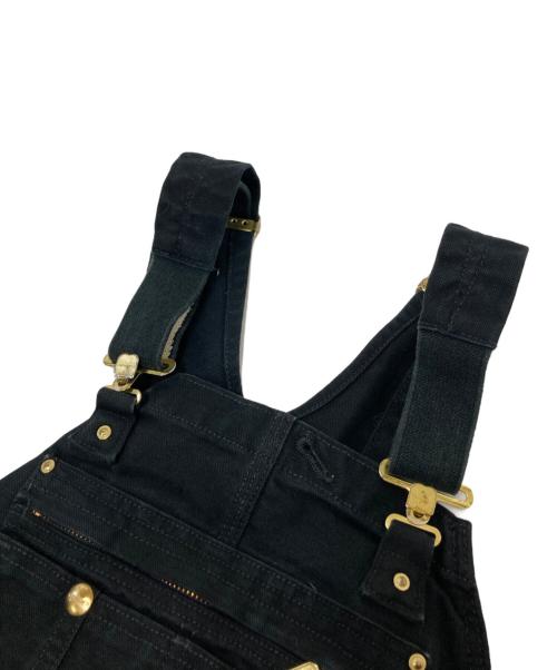 CarHartt（カーハート）CarHartt (カーハート) ダックペインターオーバーオール ブラック サイズ:40×32の古着・服飾アイテム
