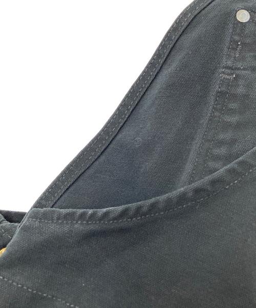 CarHartt（カーハート）CarHartt (カーハート) ダックペインターオーバーオール ブラック サイズ:40×32の古着・服飾アイテム
