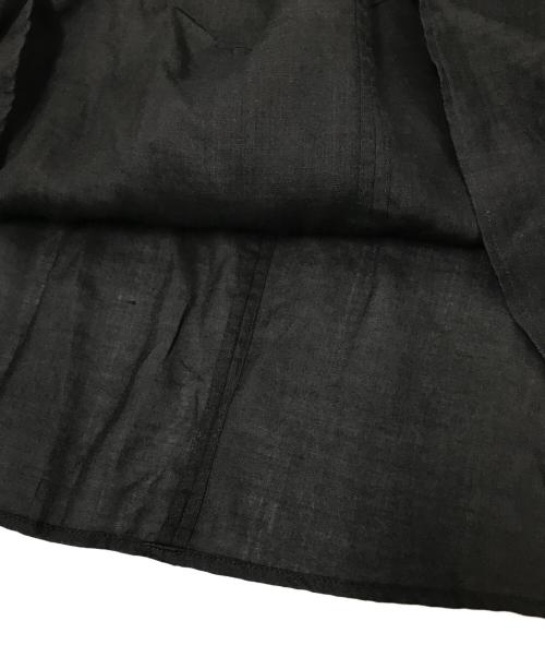 Spick and Span（スピックアンドスパン）Spick and Span (スピックアンドスパン) ボリュームスリーブラミーブラウス ブラック サイズ:Fの古着・服飾アイテム