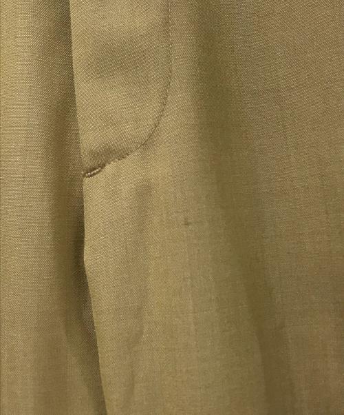 AURALEE（オーラリー）AURALEE (オーラリー) シルク混ウールパンツ ベージュ サイズ:4の古着・服飾アイテム