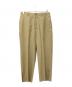 AURALEE（オーラリー）の古着「シルク混ウールパンツ」｜ベージュ