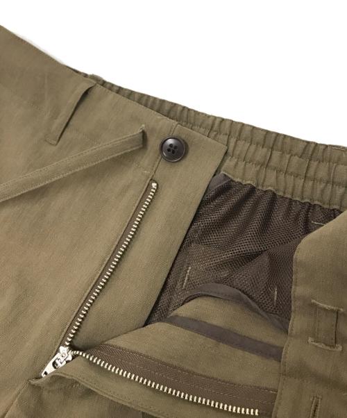 SHIPS（シップス）SHIPS (シップス) リネンブレンド ウォッシャブル パンツ ブラウン サイズ:Sの古着・服飾アイテム