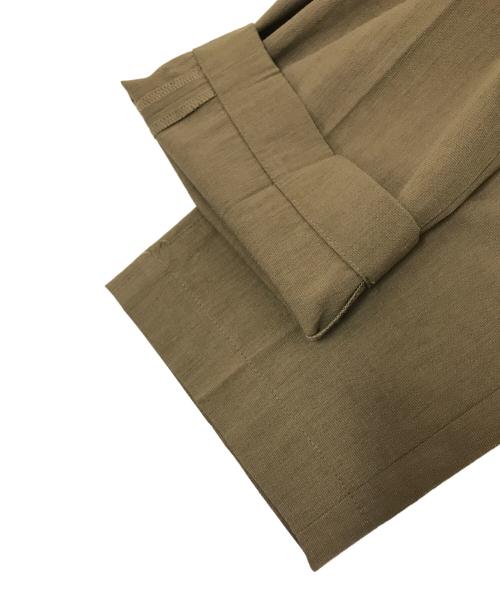 SHIPS（シップス）SHIPS (シップス) リネンブレンド ウォッシャブル パンツ ブラウン サイズ:Sの古着・服飾アイテム