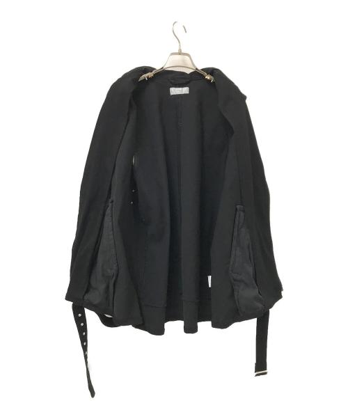 ADRER（アドラー）ADRER (アドラー) デニムライダースジレベスト ブラック サイズ:Sの古着・服飾アイテム