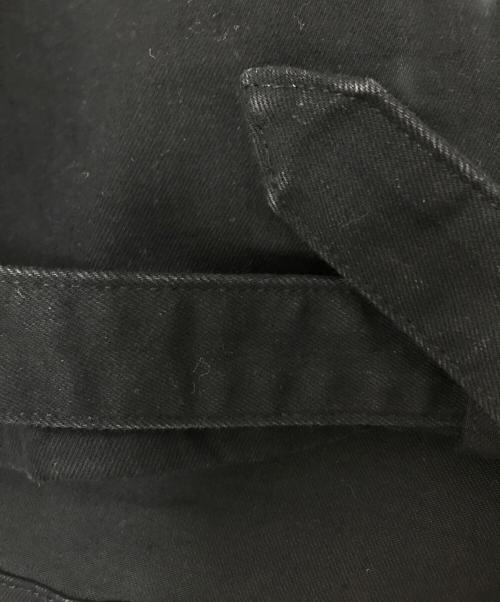 ADRER（アドラー）ADRER (アドラー) デニムライダースジレベスト ブラック サイズ:Sの古着・服飾アイテム