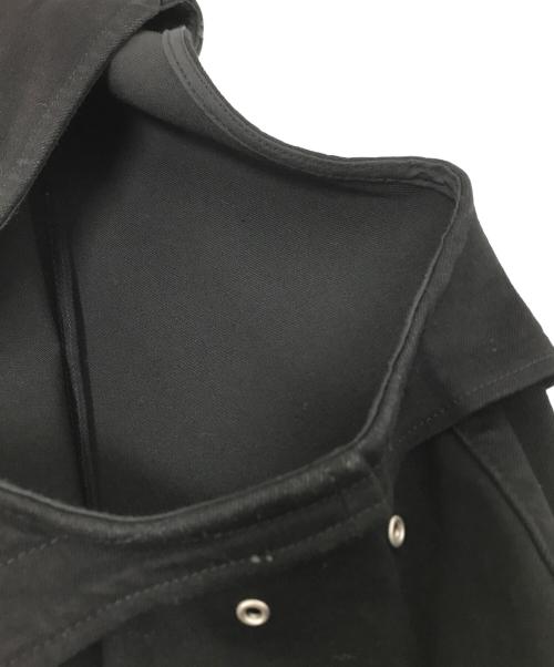 ADRER（アドラー）ADRER (アドラー) デニムライダースジレベスト ブラック サイズ:Sの古着・服飾アイテム